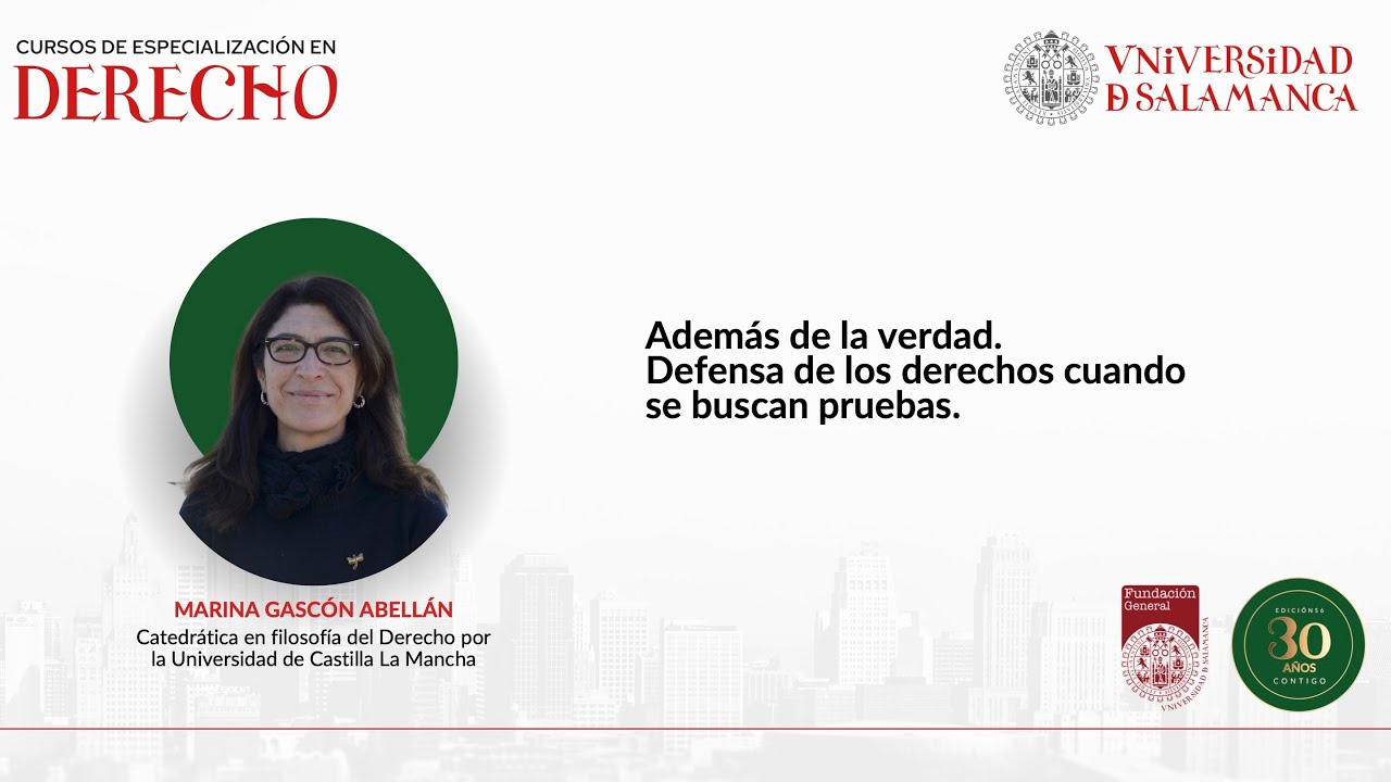 Además de la verdad. Defensa de los derechos cuando se buscan pruebas