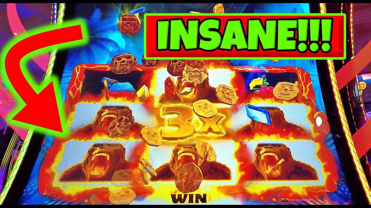 🚨🚨 HUGE WIN on the new Kong Slot! @DelawareParkCasino