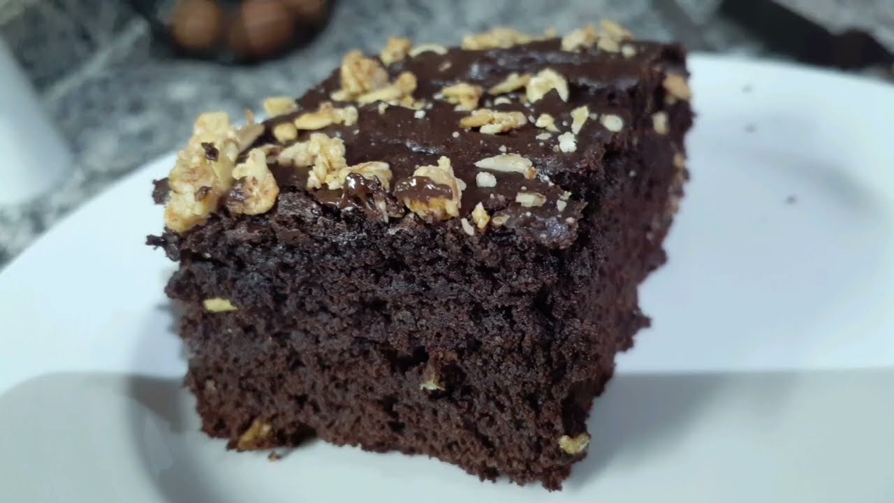 اسهل والذ  براونيز ممكن تحضريه recette de brownie au chocolat facile