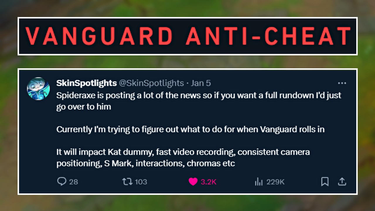 Vanguard in League of Legends - what you need to know: