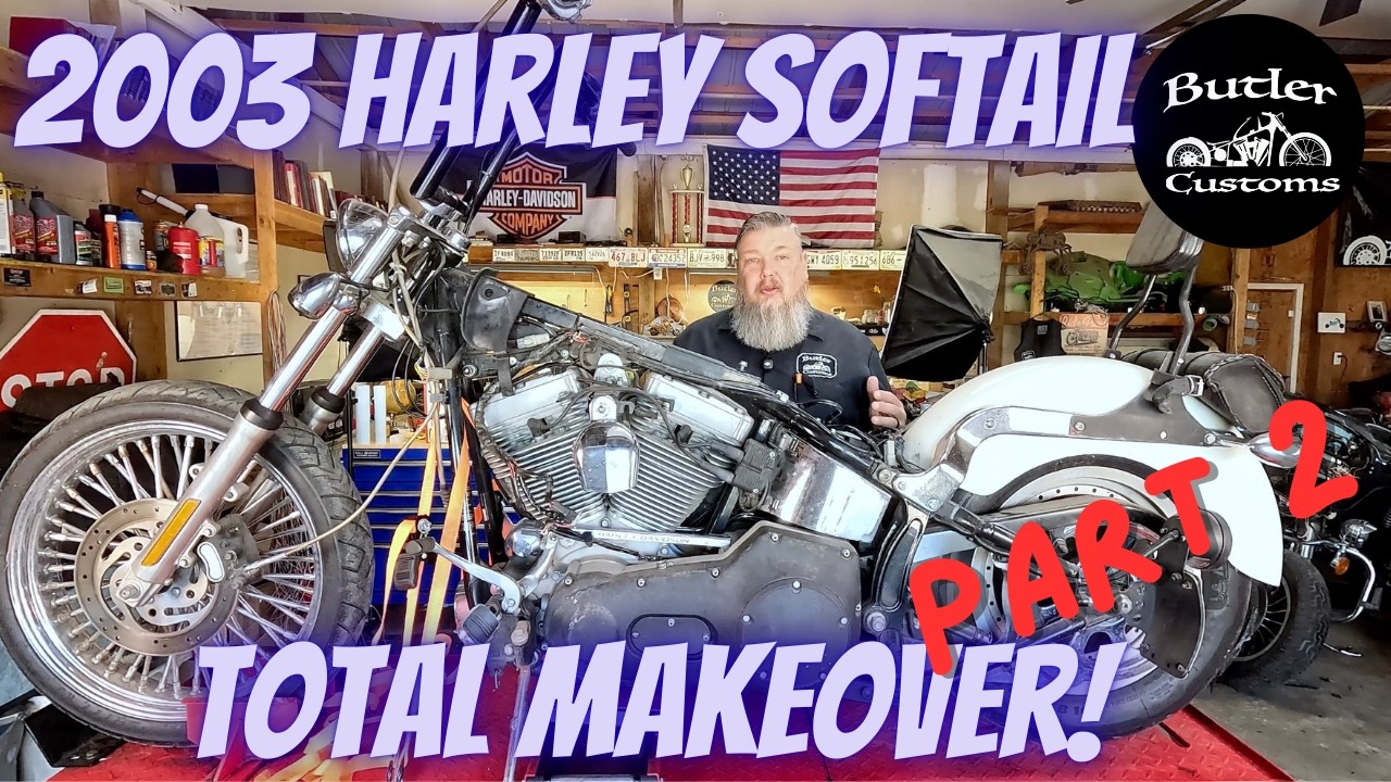 2003 Softail Total Makeover! Part 2