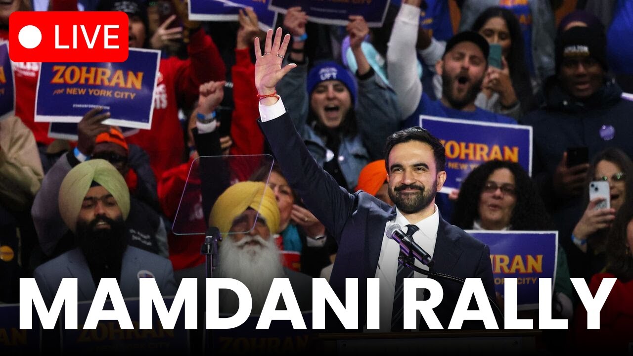 🔴 LIVE: Zohran Mamdani holds campaign rally in Queens ahead of New York election