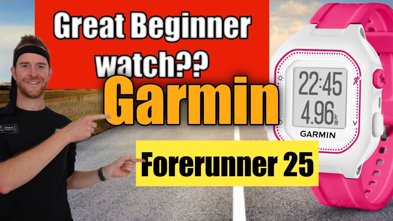 Budget 2020 GPS watch Garmin forerunner 25