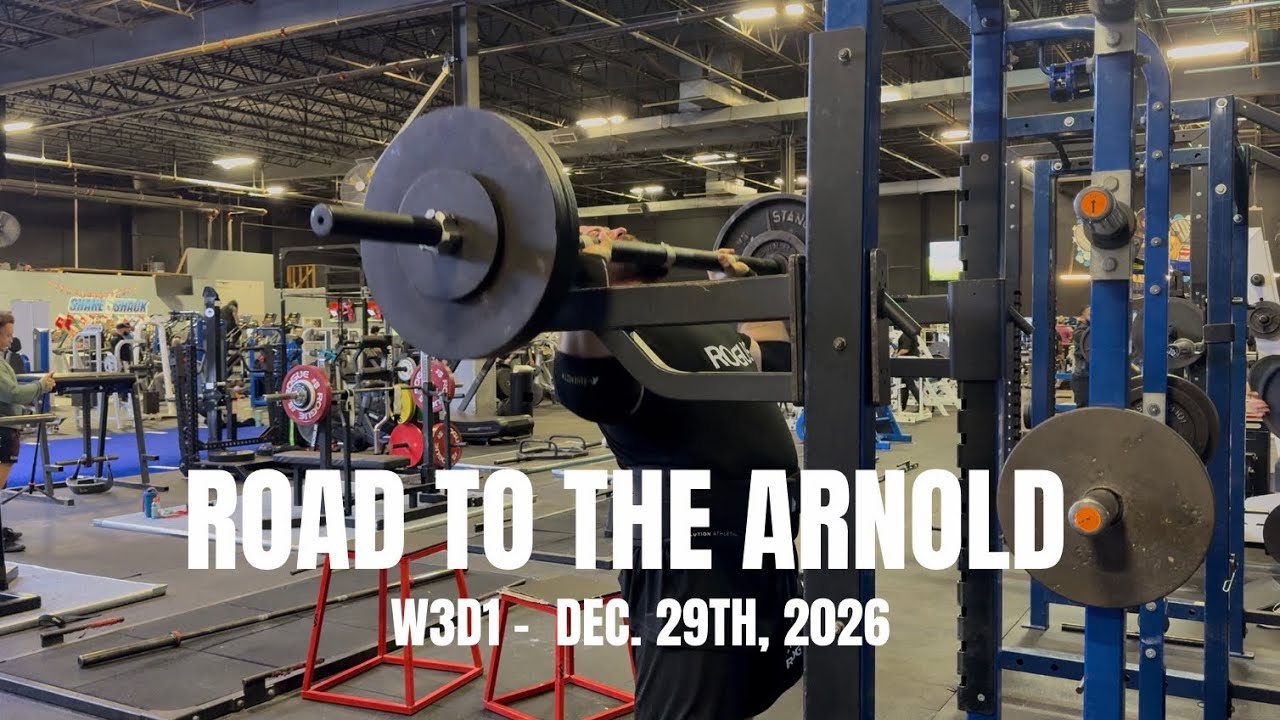 Путь к турниру Arnold Pro-Am - W3D1