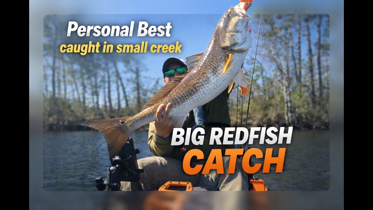 Personal Best Redfish in Small Creek