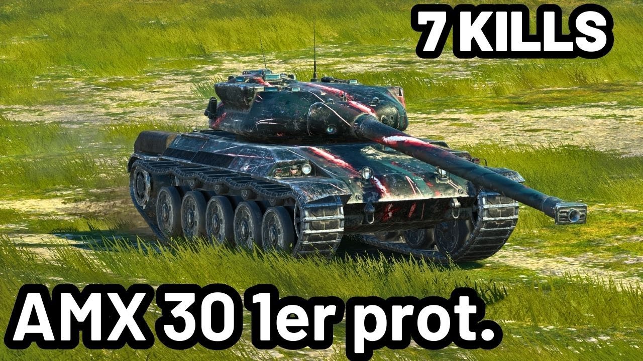 AMX 30 1er prot. | 5.5K DAMAGE | 7 KILLS | WOT Blitz Pro Replays
