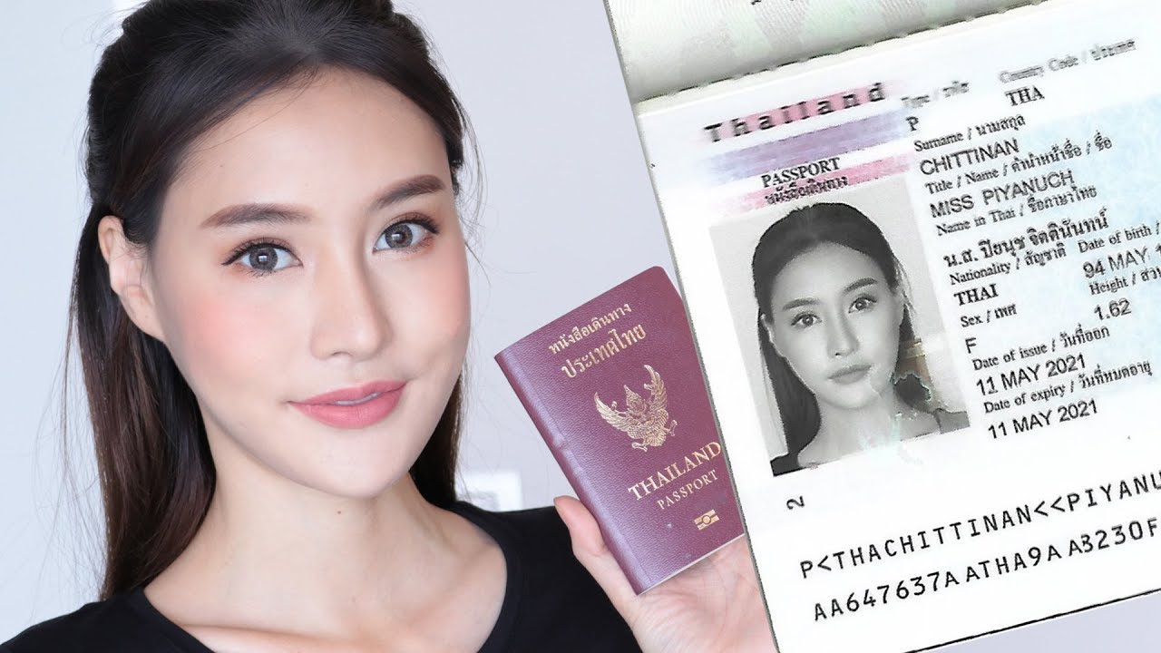สอนแต่งหน้าถ่ายรูปติดบัตร & Passport  .. สวยยั๊นในบัตร ︱Piyapeauty