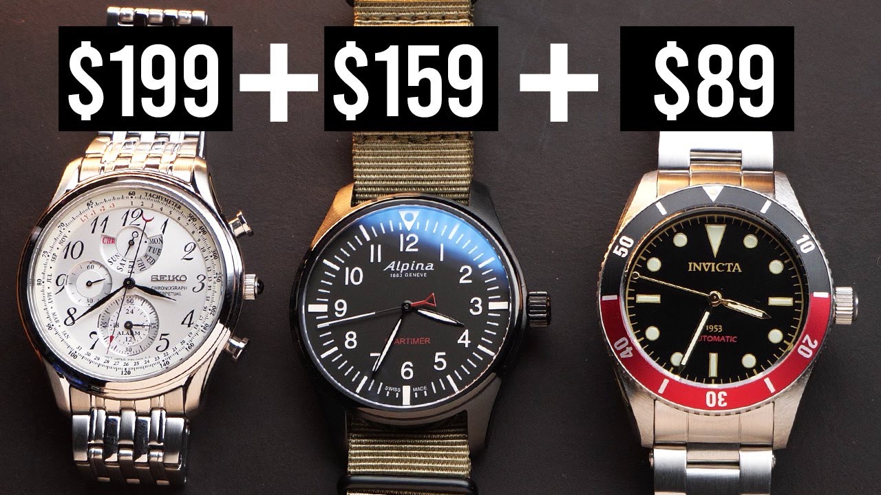 How to build a $500 Watch Collection.  