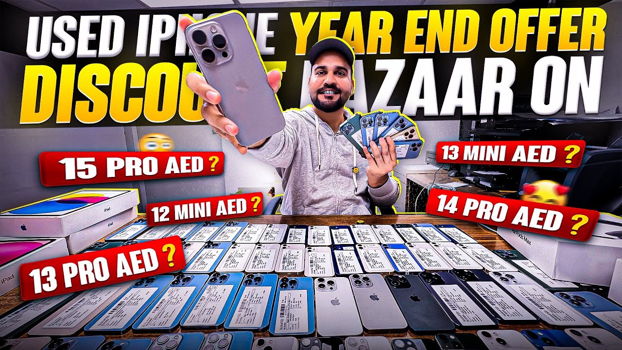 iPHONE PRICE in DUBAI 🔥USED iPHONE PRICE IN DUBAI | USED MOBILE MARKET IN DUBAI | IPHONE 13 PRO MAX