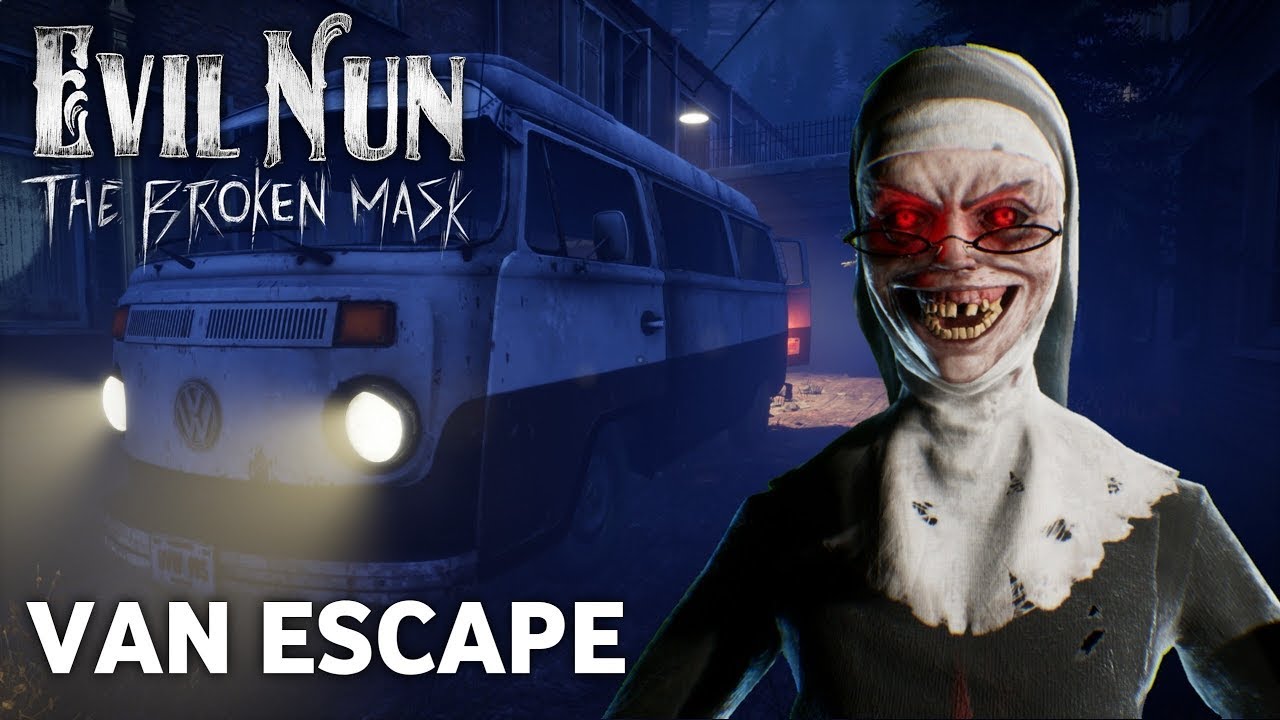 Evil Nun: The Broken Mask | Van Escape Walkthrough Gameplay | 4K Ultra HD