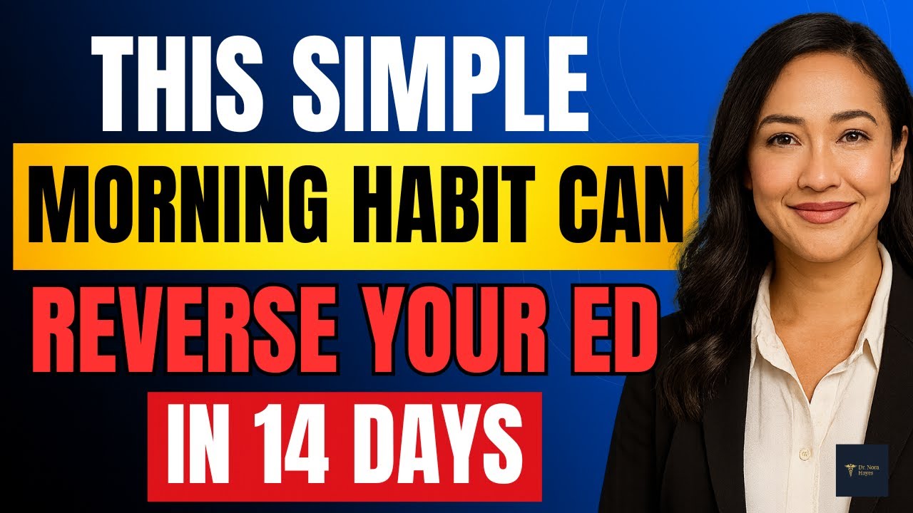 The Simple Morning Habit That Reversed My Patient's ED in 14 Days | No Pills, Real Results