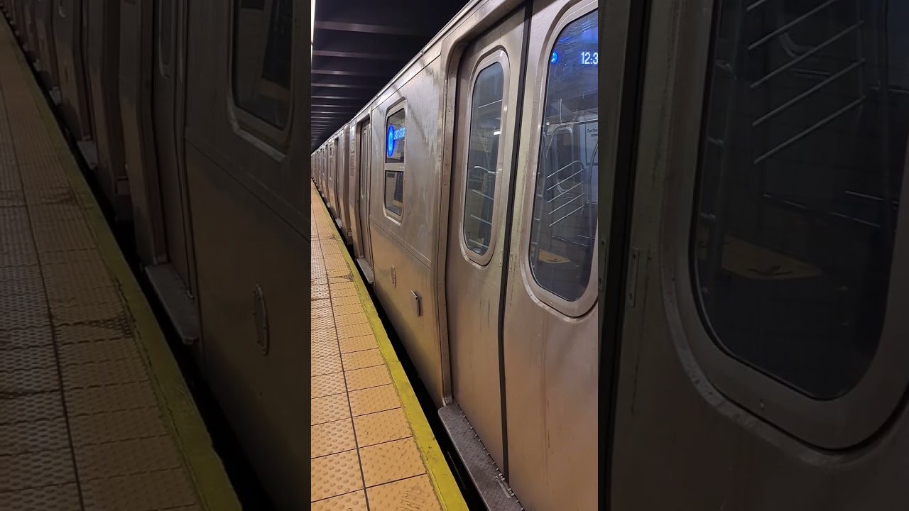 Brooklyn Bound R211T C train entering and leaving Euclid Avenue 