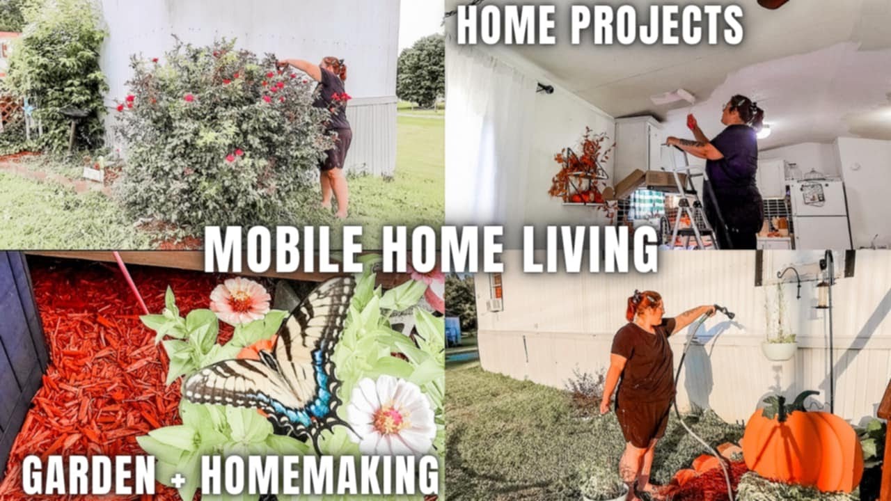 SUMMER MOBILE HOME LIVING PROJECTS, GARDENING AND HOMEMAKING KIMI COPE
