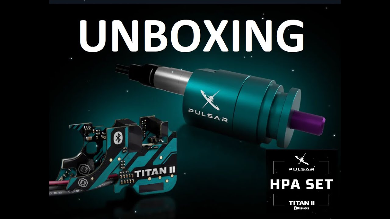 UNBOXING - PULSAR S HPA Engine with TITAN II #pulsarhpa