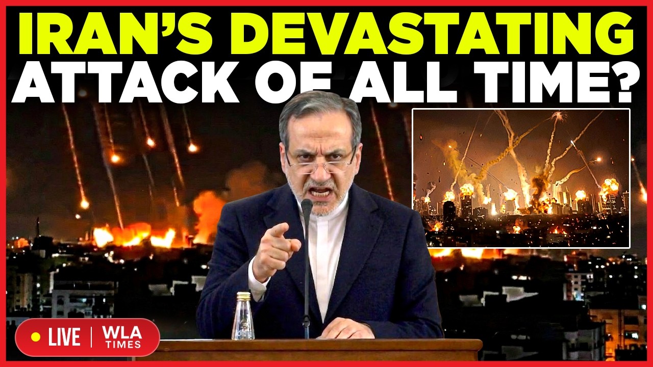 Breaking LIVE: Iran's BIGGEST Strike on US Tonight? | Iran FM SHOCKING Announcement | LIVE