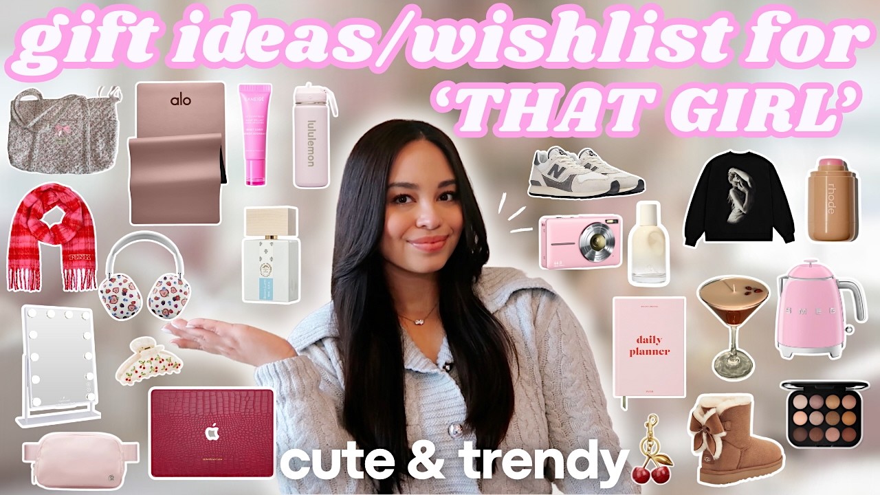 🎀ULTIMATE HOLIDAY WISH LIST/GIFT GUIDE for HER aka 'THAT GIRL' 🎀 *trendy & cute christmas ideas* ✨