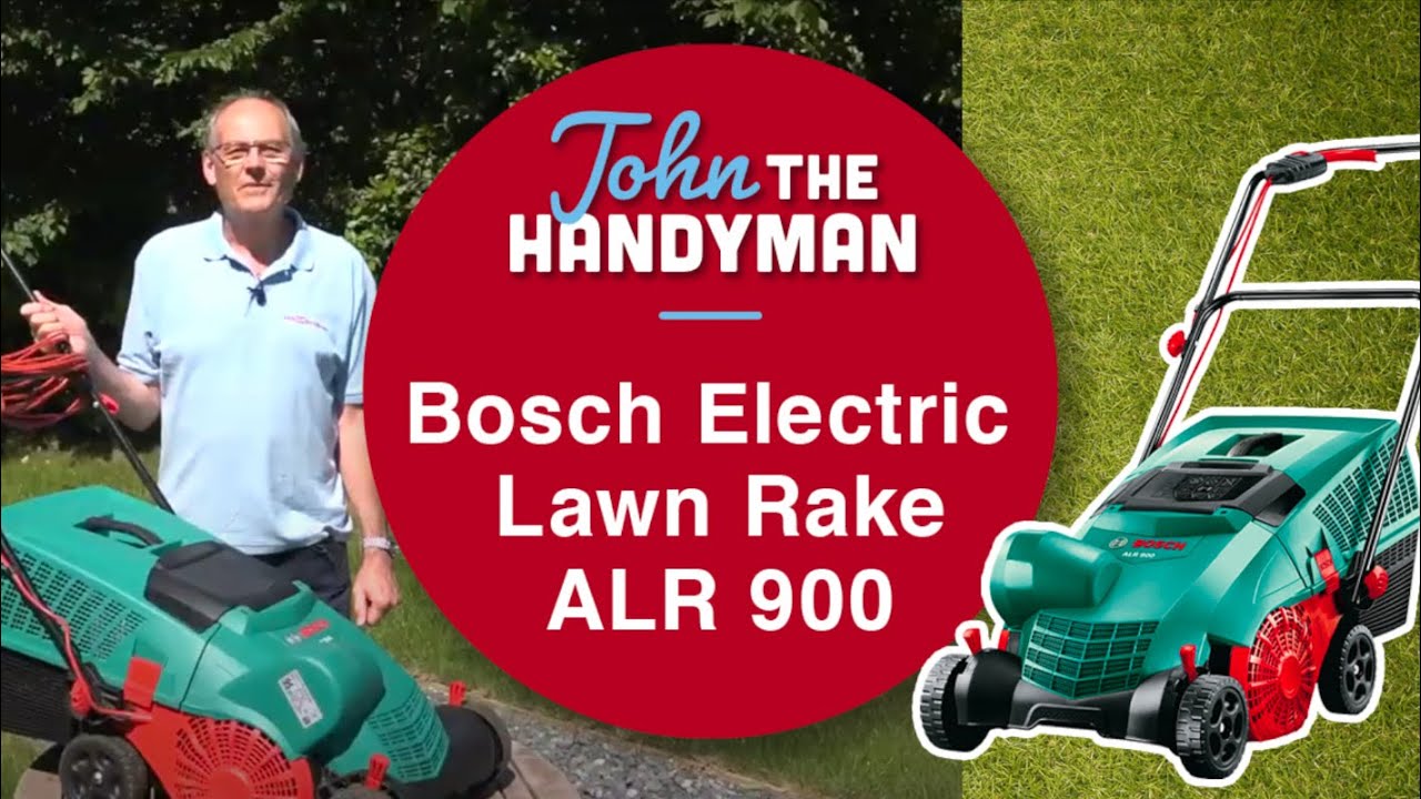 Bosch Electric Lawn Rake.  Review. (#1)