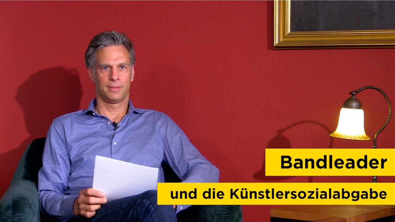 Bandleader und KSK - wann greift die Künstlersozialabgabe? (Teil 1)