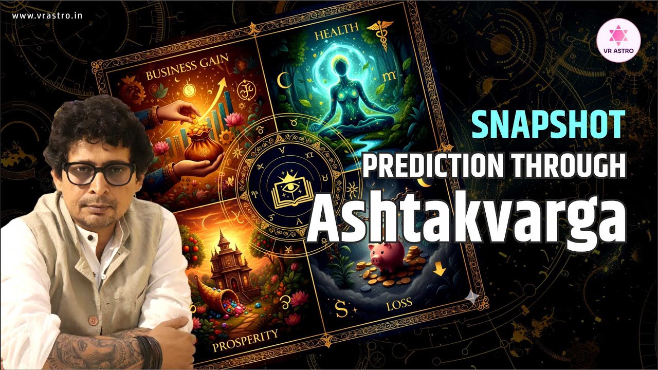 Snapshot Prediction through ASHTAKVARGA | अष्टकवर्ग से सटीक प्रेडिक्शन #vrastrobyrajeev #astrology