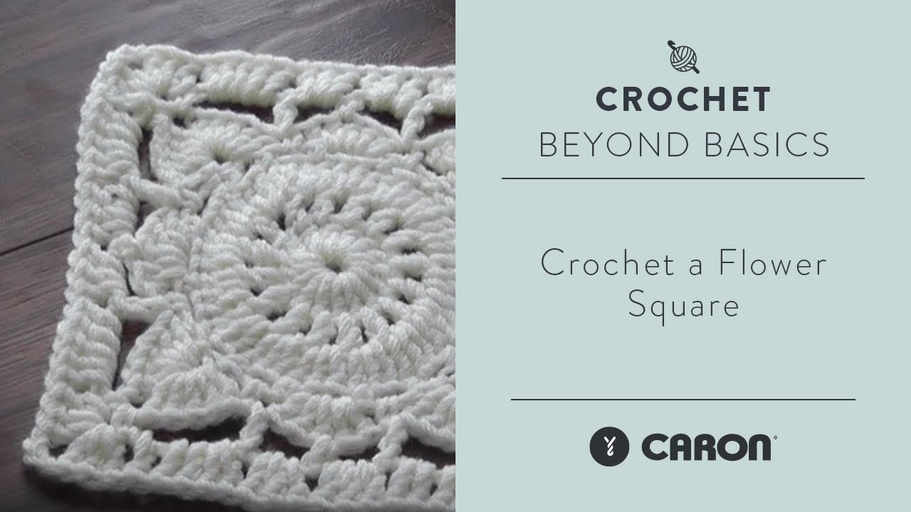 Crochet a Flower Square | Easy & Beautiful Motif Tutorial