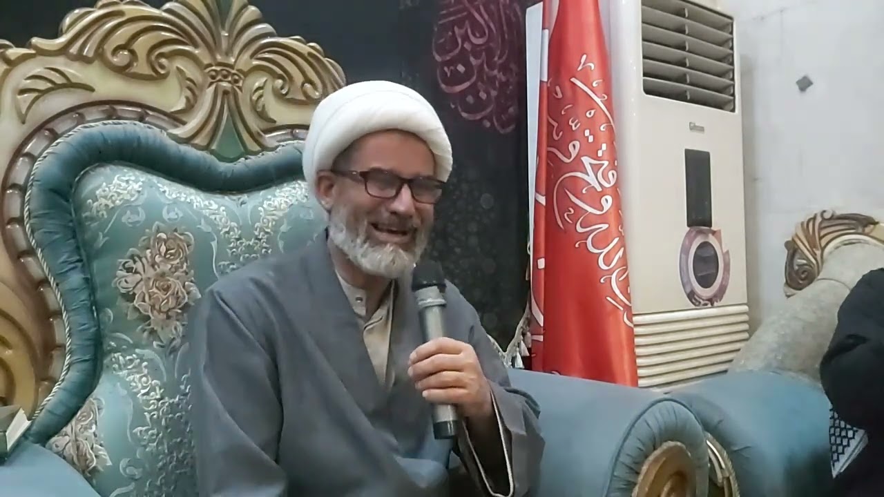 الشيخ ناصر الاسدي ١٤٤٥ نعي مصيبة السيدة زينب ع مضيف الشيخ جلال الخزاعي
