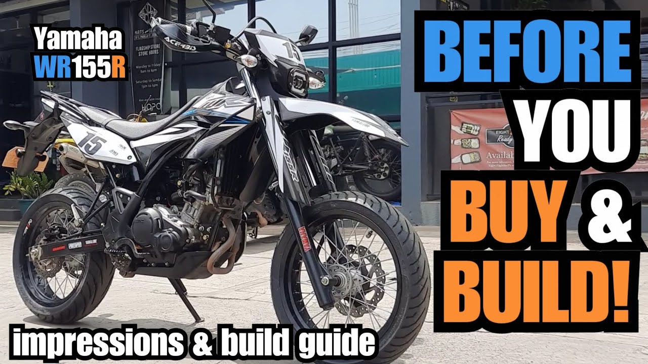 YAMAHA WR155R - UNDERRATED Enduro Ideal for your Entry level SUPERMOTO BUILD! - TheManoy66