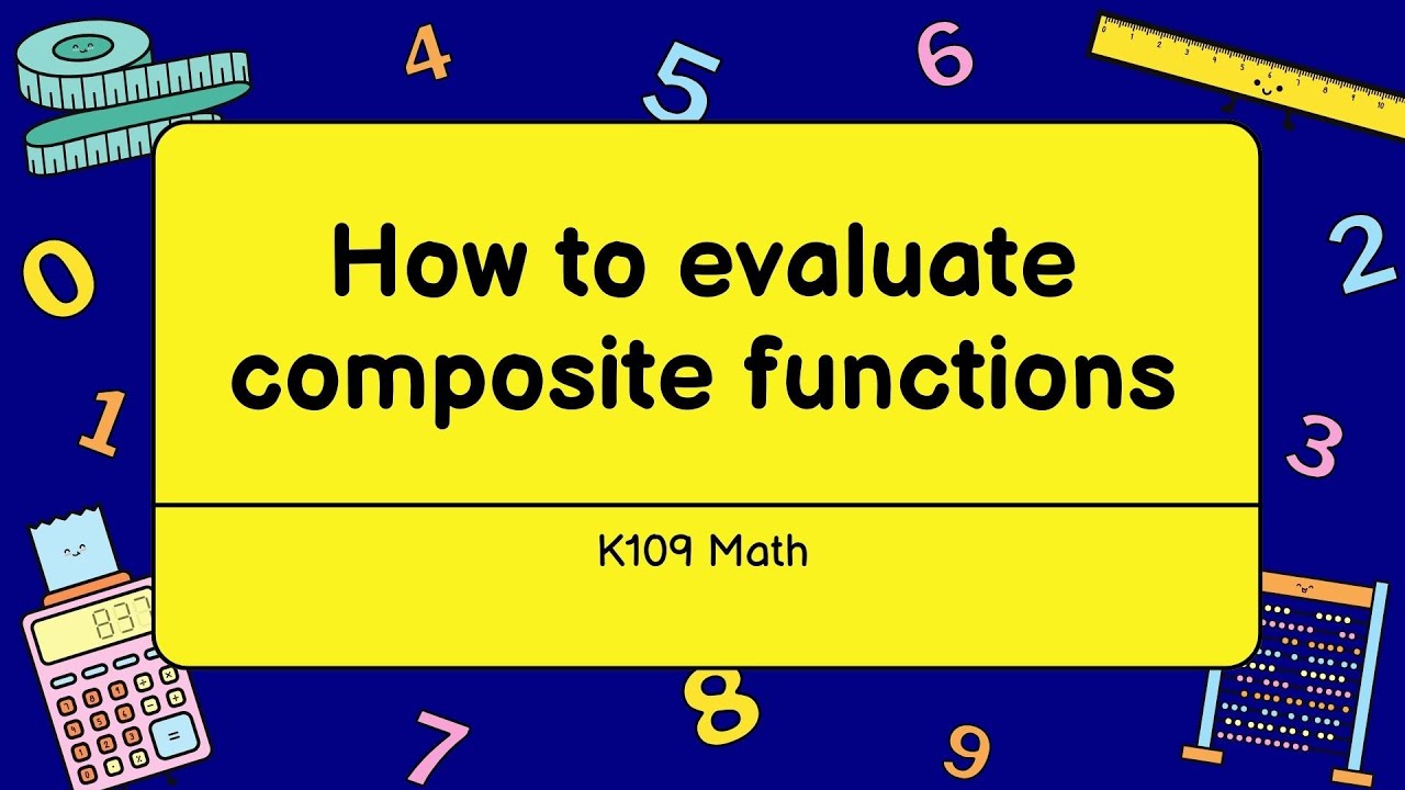 How to evaluate composite functions