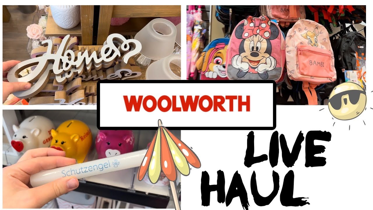 WOOLWORTH Live Haul 🛍 // August 2022 🦋 // alinaBerry