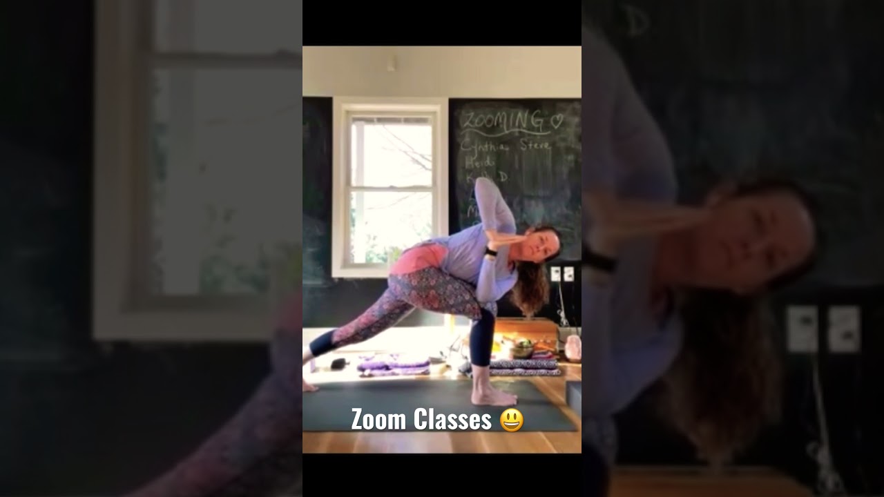 #zoom #yoga #yogaclass Grateful for all who attend classes, in person and on zoom. Sending love.