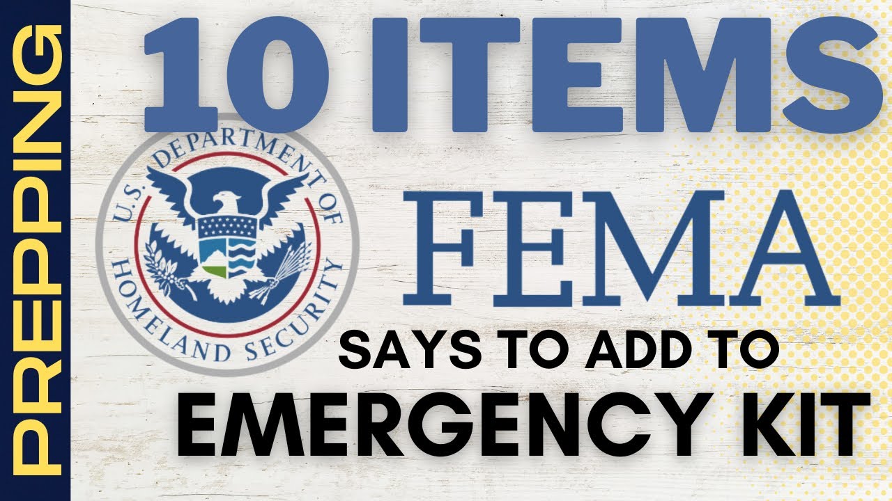 10 предметов, которые FEMA рекомендует добавить в ваш набор для оказания первой помощи | Готовнос...