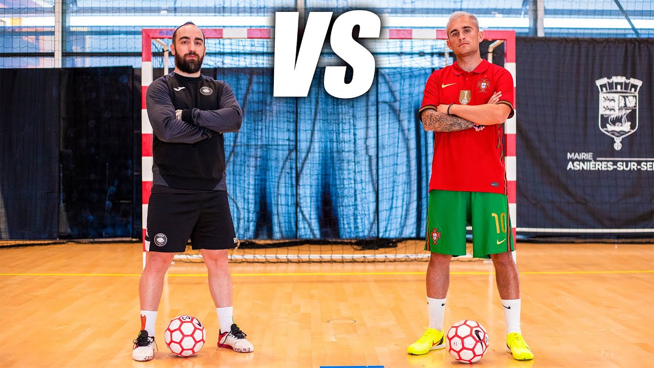 RICARDINHO VS DELANTERO09 - Retos de Fútbol Sala