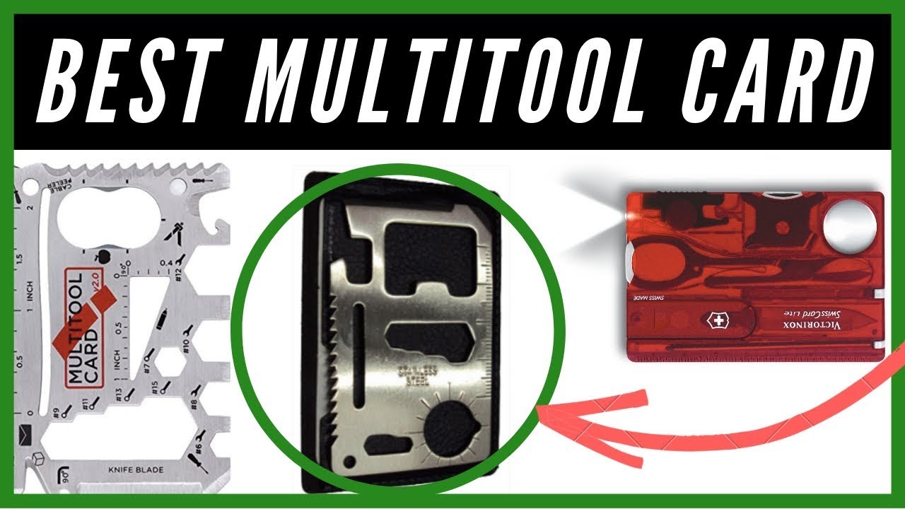 Best Credit Card Multitool -- My Top 3 Picks