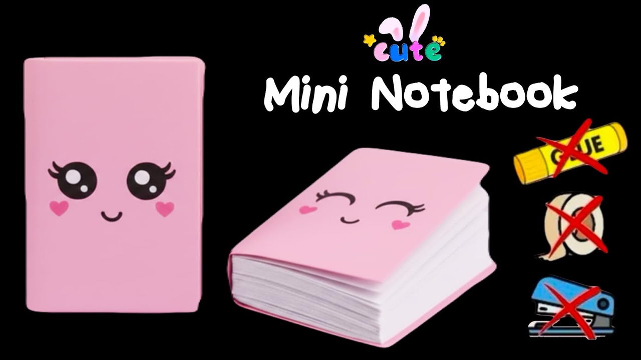 No glue, No Scissors Origami Mini Notebook | DIY Cute Crafts | Paper Craft | Easy Craft Ideas | How