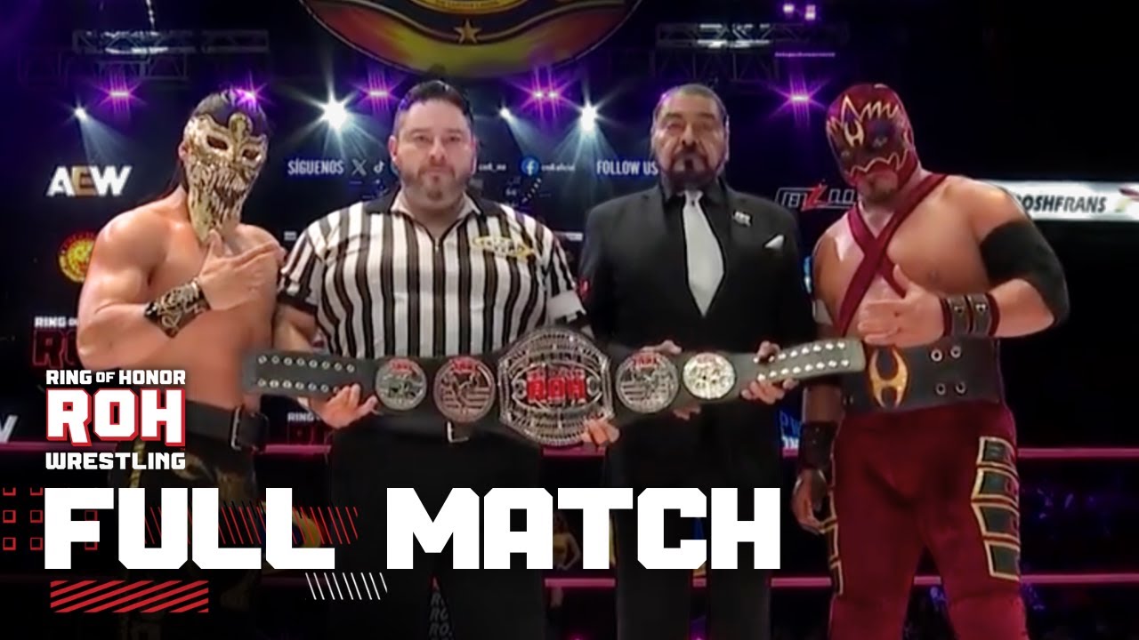 FULL MATCH Bandido vs. Hechicero 2 | ROH World Championship | ROH TV 10/9/25