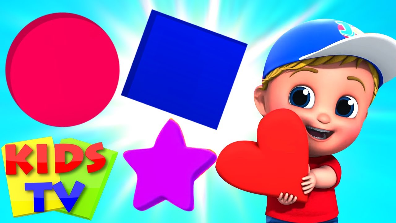 Bài hát hình dạng | Bài thơ cho trẻ em | Video hoạt hình | Kids Tv Vietnam | Vần điệu trẻ