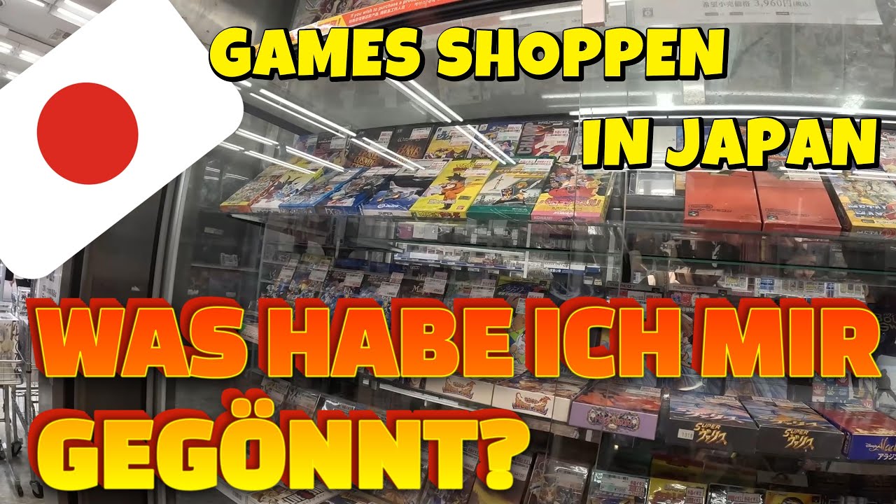 Video Game Shopping in Japan /// What did I treat myself to? // It's fun // #japan #retro #videog...