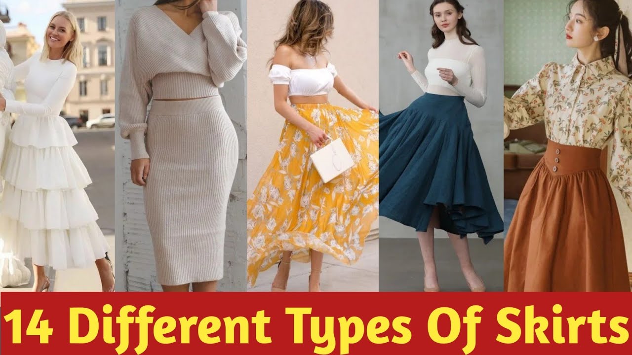 14 Different Types Of Skirts  