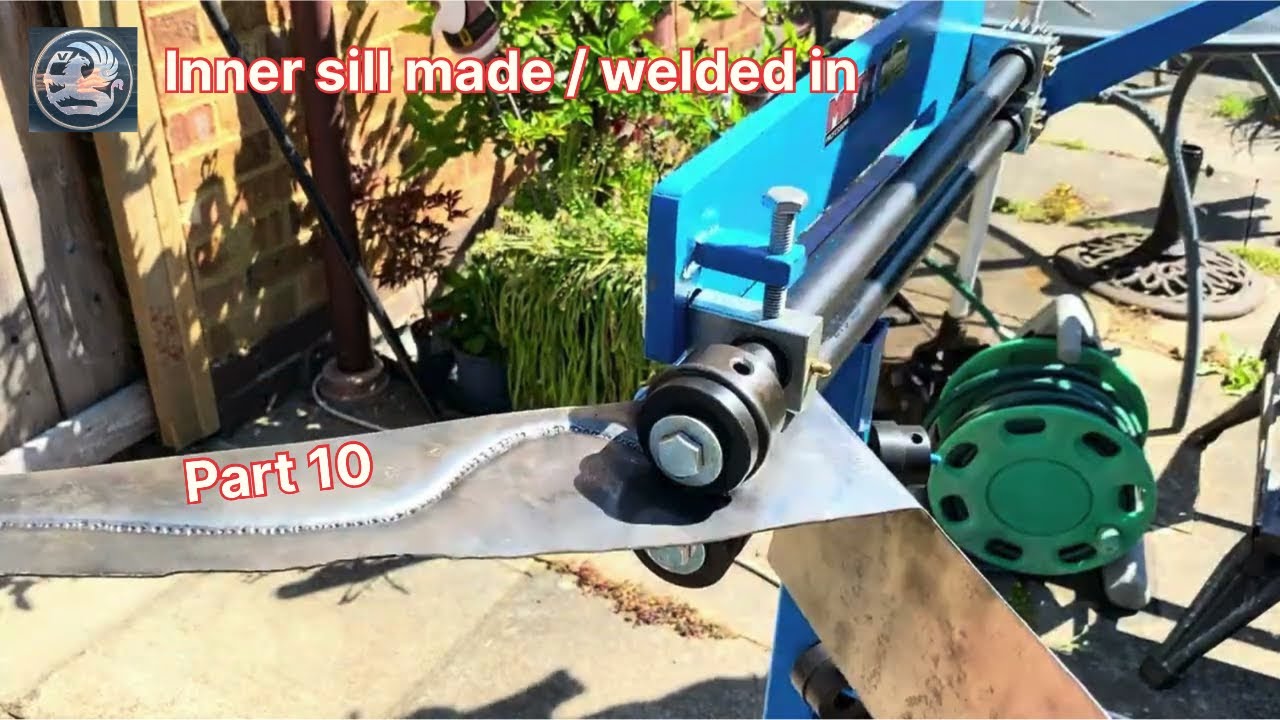 MK3 Cavalier rust repair series Part 10 Inner sill made and welded in