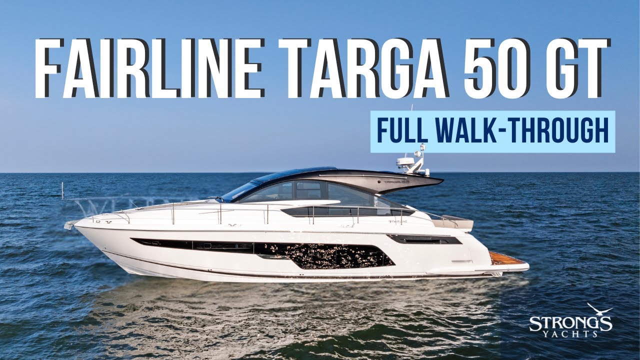 2024 Targa 50 GT Walkthrough - Strong's Yachts
