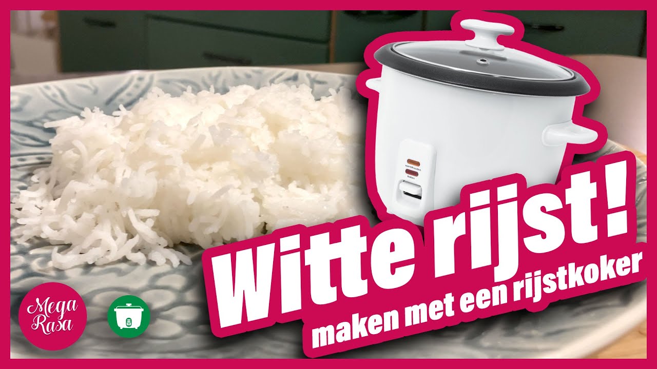 Zo kook je perfecte Witte Rijst (Nasi Putih) met een Rijstkoker – Super simpel en Snel!