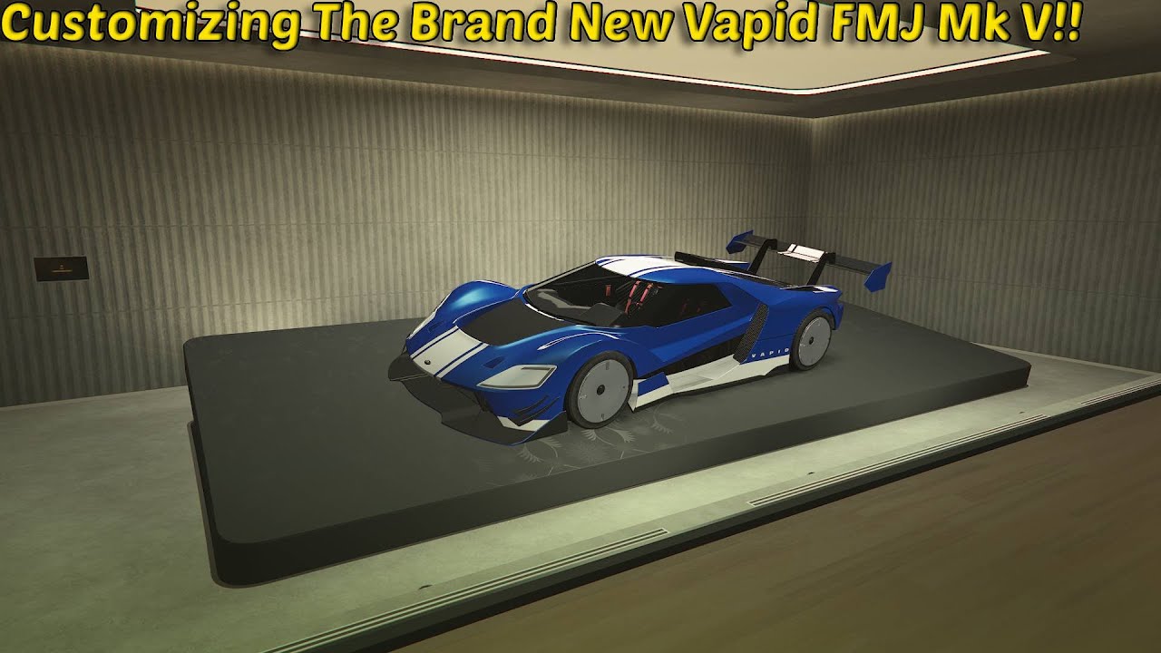 Customizing The Brand New Vapid FMJ Mk V !! | GTA 5 Online Part 12
