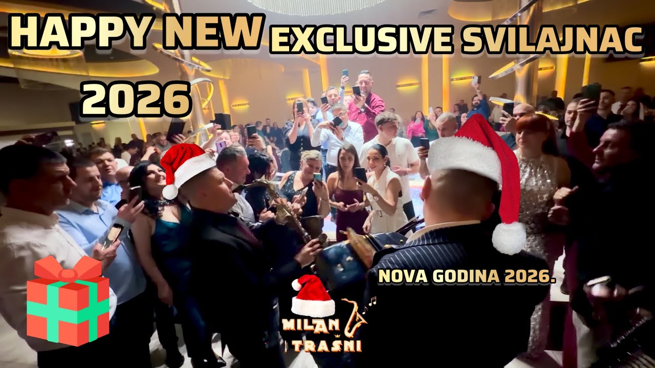 VELIKO NARODNO VESELJE ZA DOCEK NOVE GODINE U EXCLUSIVU / ORK. ACE NIKOLICA BRAJICA I MILAN STRASNI