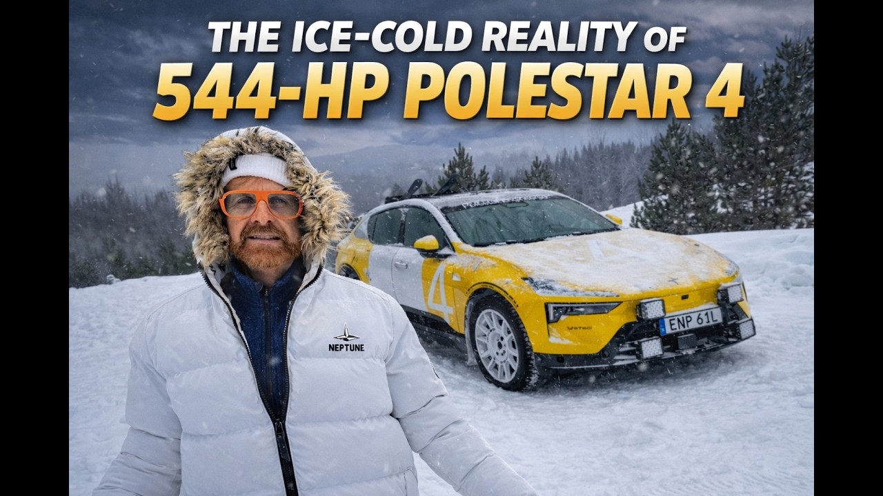 Ледяная реальность Polestar 4 мощностью 544 л.с.