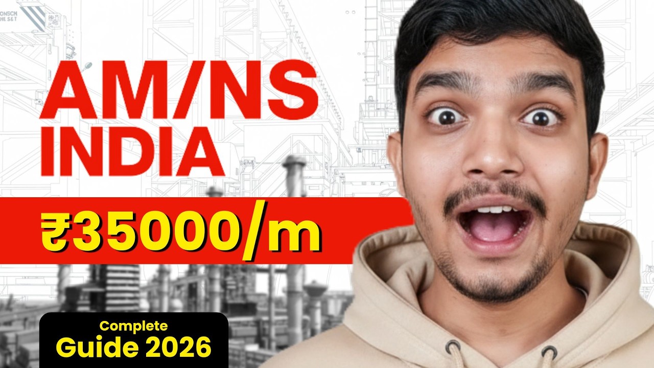 AM/NS India Diploma Hiring 2026 | Complete Guide (Exam, Interview, Salary, Work & Career Growth)