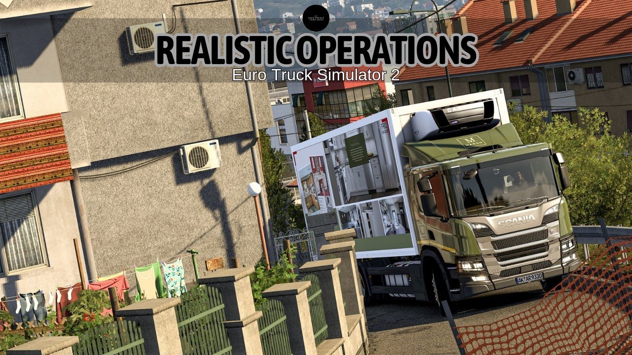Realistic Operations-Most Realistic Mods of Ets 2-Scania P220 Day Cab. [Most Hidden Roads/1.50+1.51]