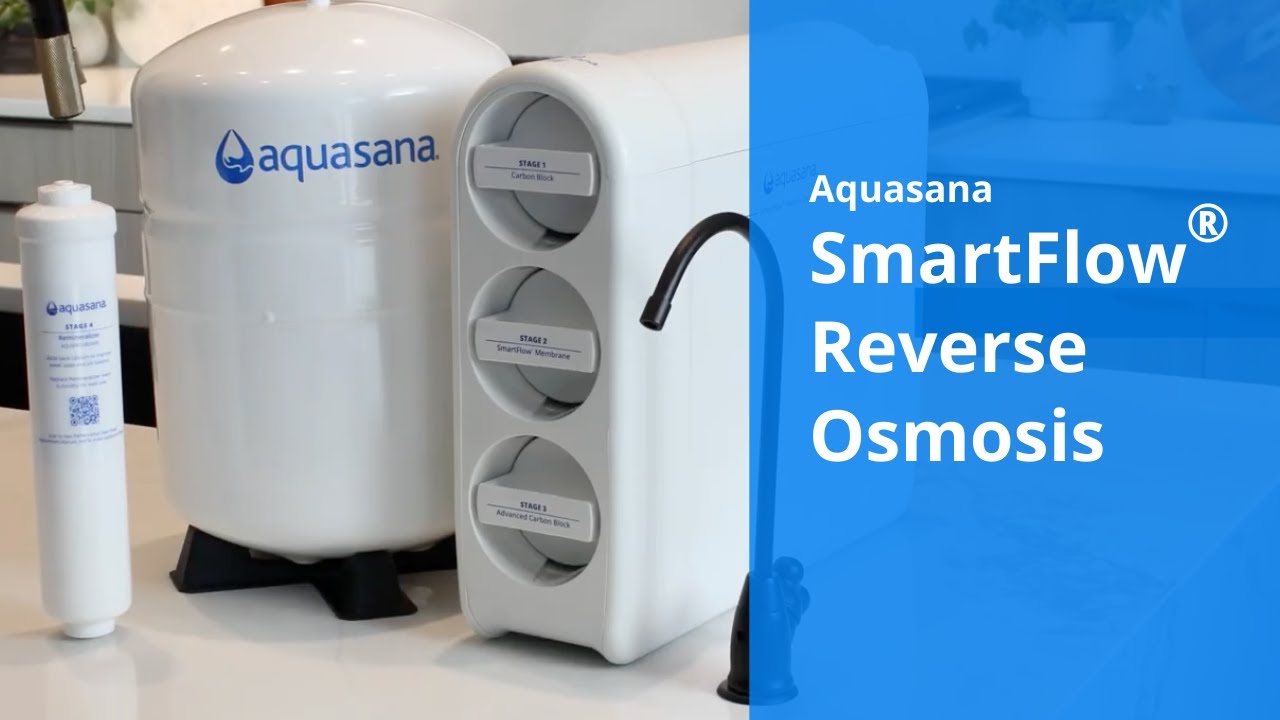 Aquasana SmartFlow&reg; Reverse Osmosis Under Sink Water Filter