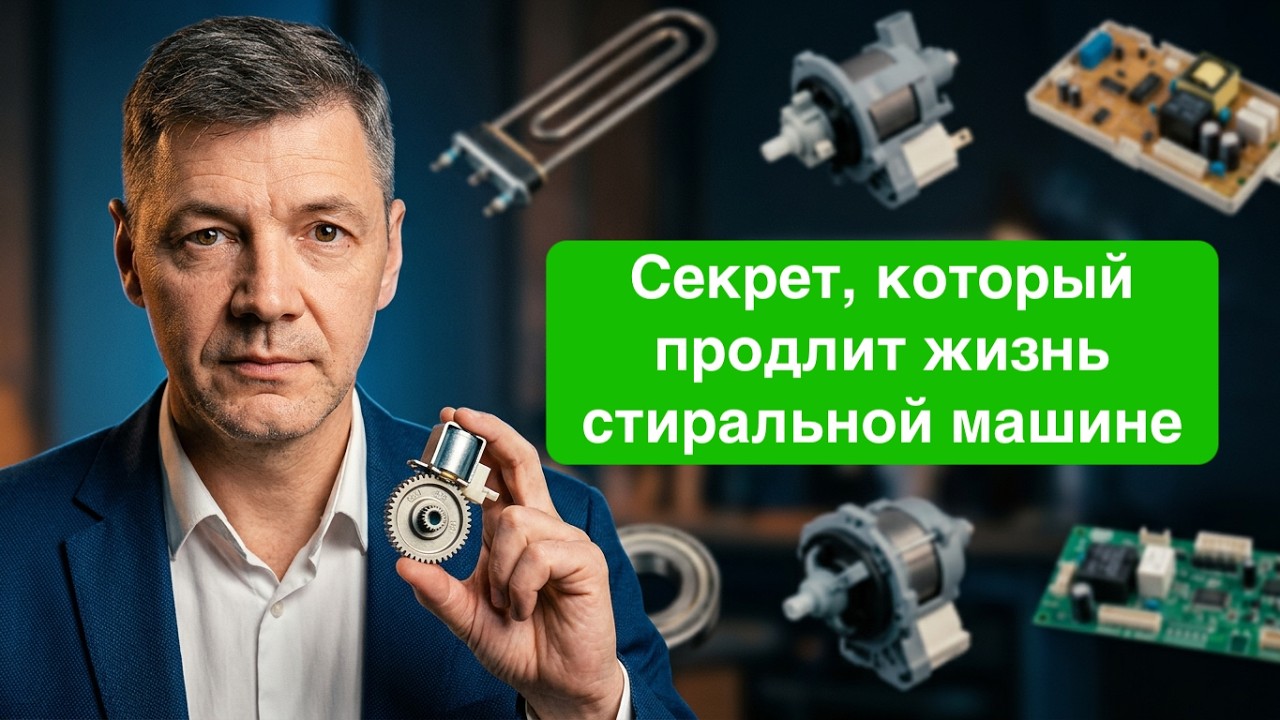 Секрет, который продлит жизнь вашей стиральной машине на годы. Как обмануть  производителя стиралок