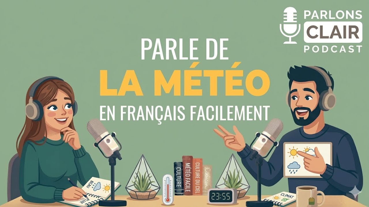 Vocabulaire météo en français que tu dois connaître