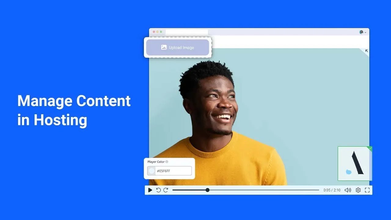 Manage Video Content in Hosting