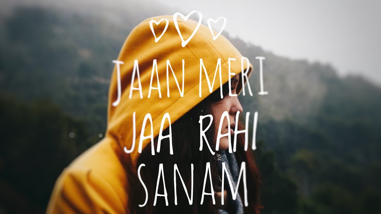 Jaan Meri Jaa Rahi Sanam- Unplugged Cover | Rahul Jain | Lucky | Lyrics video | v4s lyrics